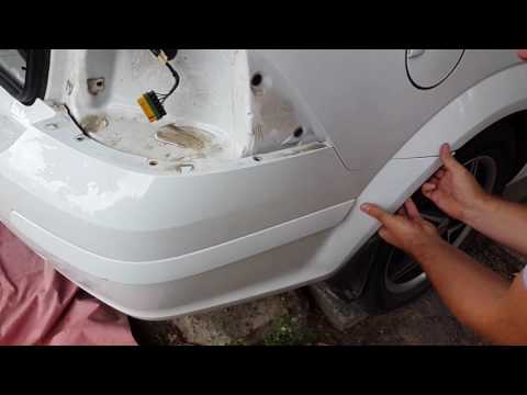 Opel Astra H снятие заднего бампера/(Removing the rear bumper Opel Astra H)