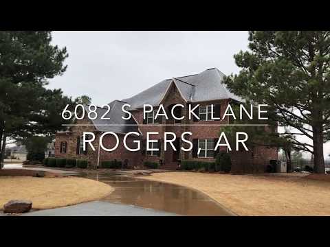 6082 S Pack Lane, Rogers, AR home video tour
