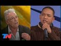 Fuerte cruce entre Gerardo Romano e inmigrantes venezolanos