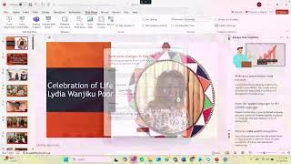 Celebration of Life for Lydia Wanjiku Poor - New Life PResbyterian Church Minnesota