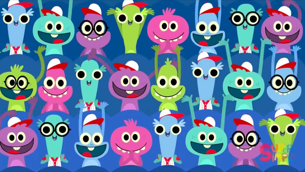 Super simple songs, Monsters Featuring