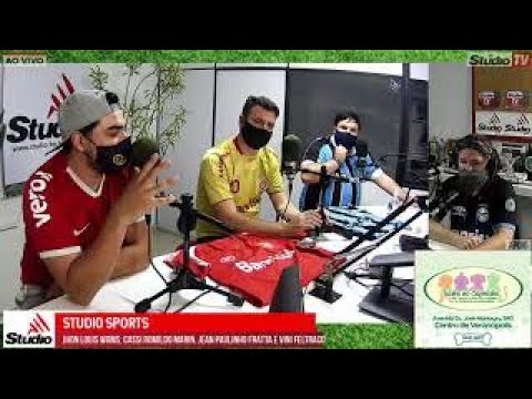 Studio Sports desta segunda (19/10) no ar, falando muito de dupla Gre-Nal!