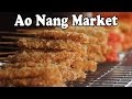 Thai Street Food at an Ao Nang Market. Food Shopping in Thailand. Thai Food Ao Nang Krabi Thailand