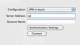 Http://www.vpnintouch.com/ you will learn how to setup vpn on mac os x
(snow leopard) with l2tp over ipsec protocol. we did our bests
demonstrate every de...