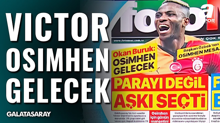 Osimhen Parayı Değil Aşkı Seçti! Galatasaray, Osimhen'i Ne Zaman Bitirecek? / A Spor