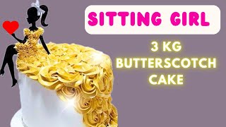 Golden Girl Cake | Full Tutorial