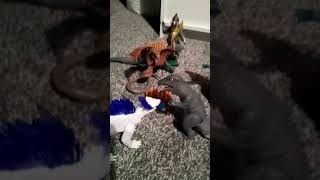 epic song #godzilla #minecraft #figures #song