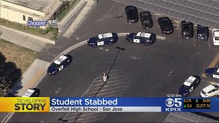 14-Year-Old Student Stabbed At San Jose High School; Suspects In Custody