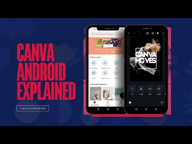 How to use Canva on your mobile (1/10) 