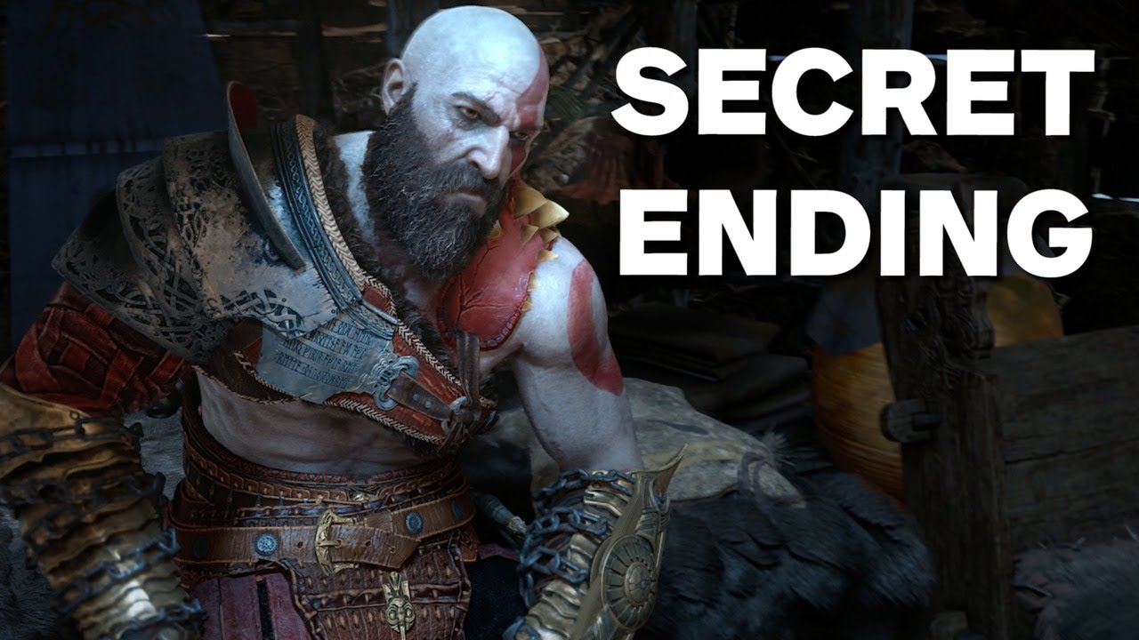 God of War 4 - Secret Ending KRATOS VS THOR 