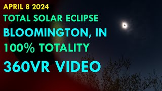 Total Solar Eclipse 2024 360 Vr