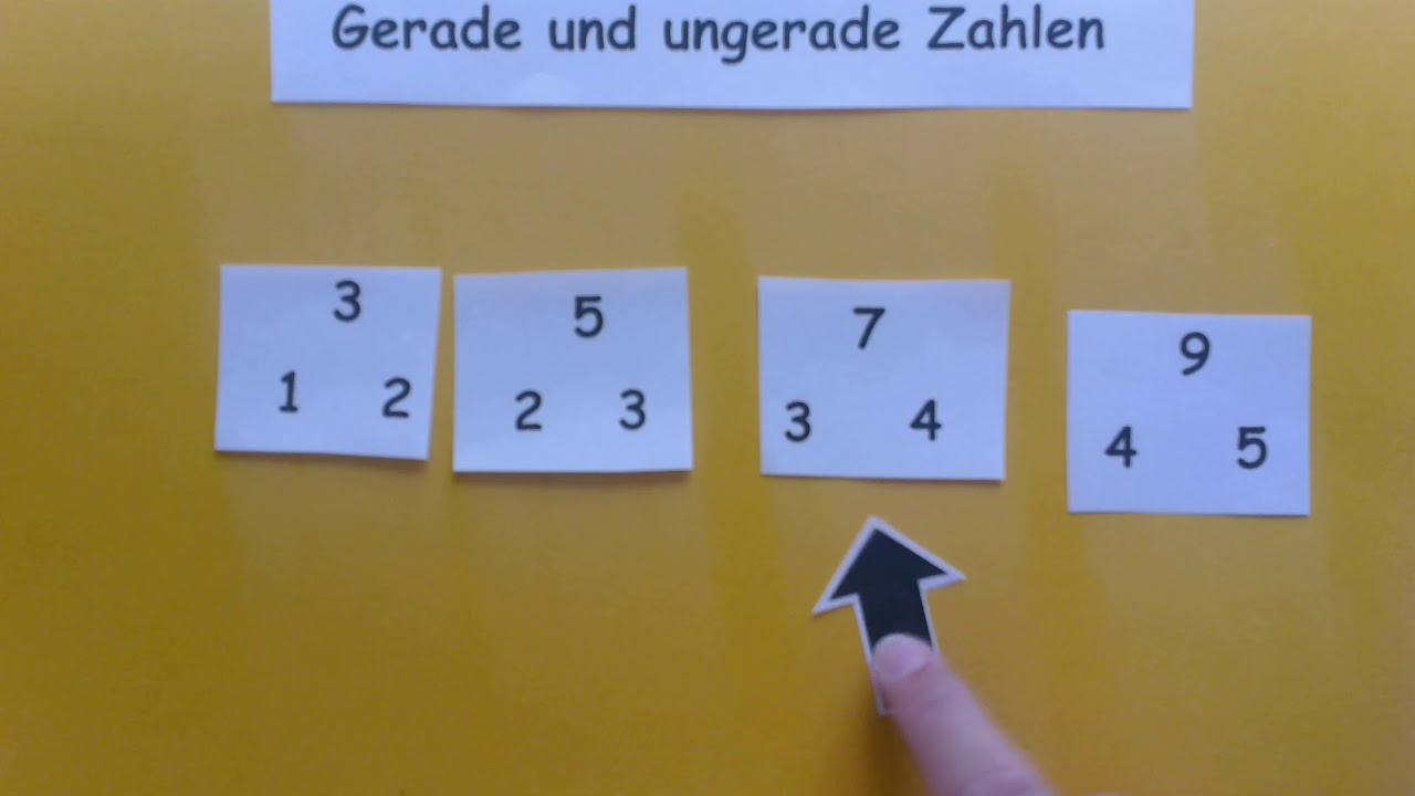 Mathe rockt: Erklärfilm gerade und ungerade Zahlen - YouTube