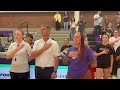 Sparks at Spring Creek volleyball pregame on Sept. 12, 2026