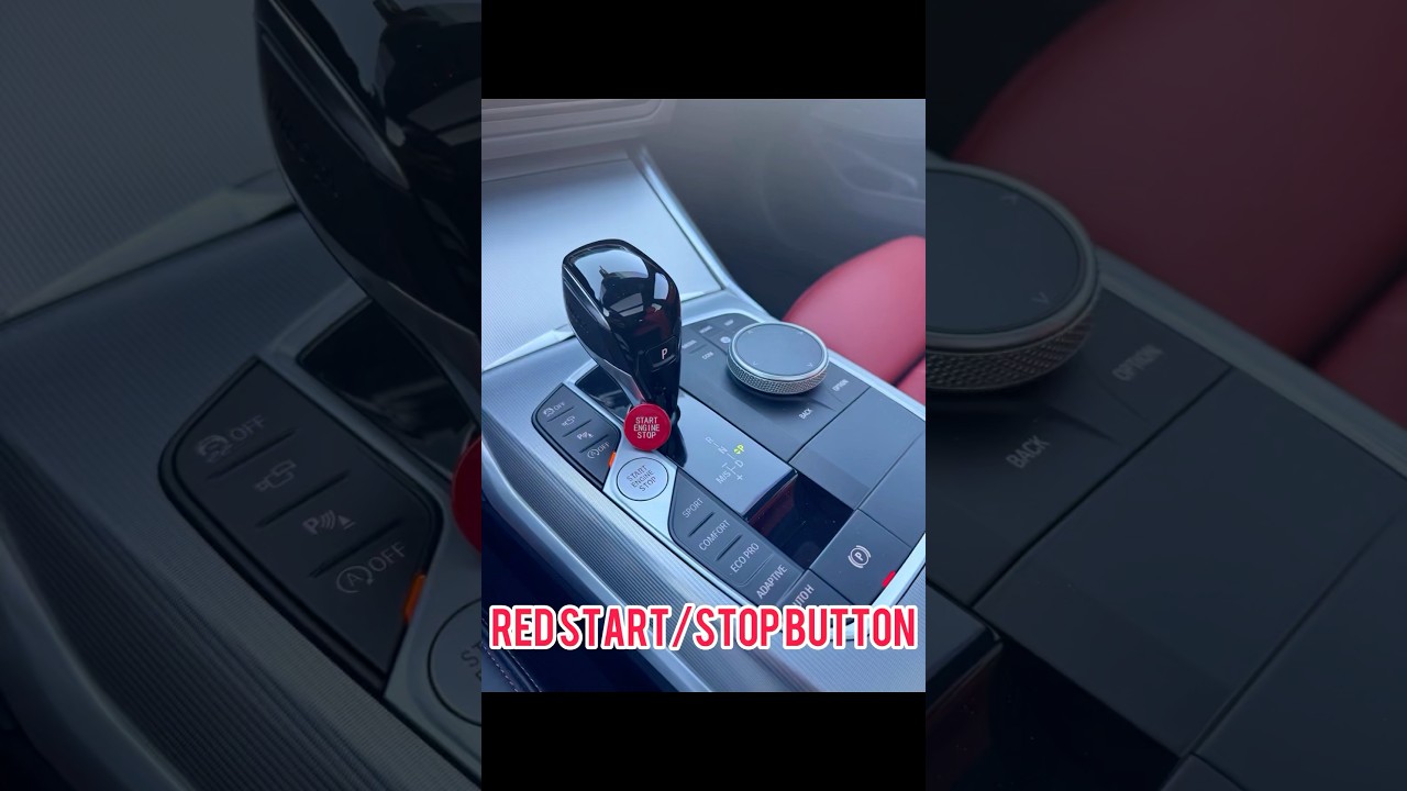 BMW G21 Red Start/Stop button replacement!