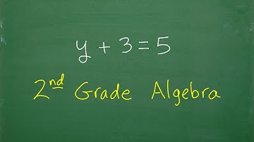 2nd Grade ALGEBRA – Remember?