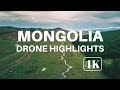 Highlights of Mongolia from Above | Drone | DJI Mavic Pro | 4K