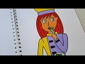 Coloring Cartoon Illustration -  Draw with Me 💜 #coloring #cartoonillustration #drawing