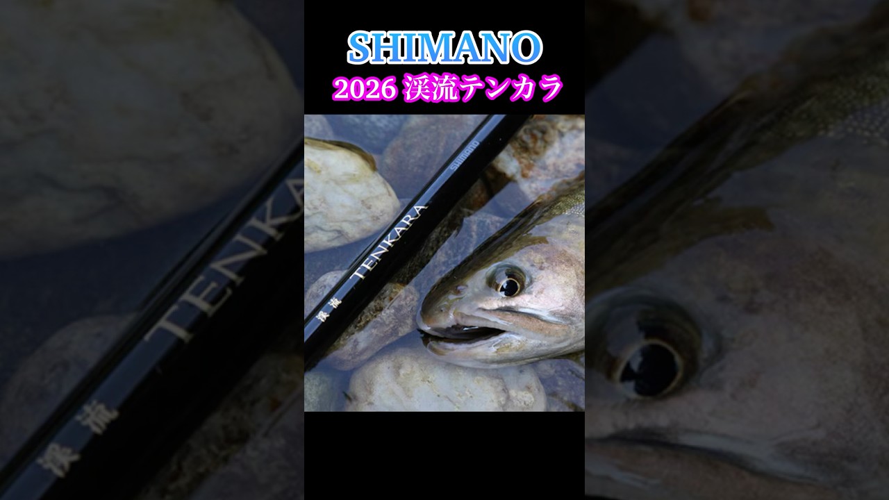 シマノ】2026渓流テンカラ 完全レビュー - YouTube