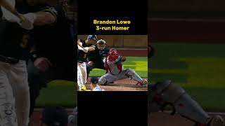 Brandon Lowe 3-run Homer! #mlb