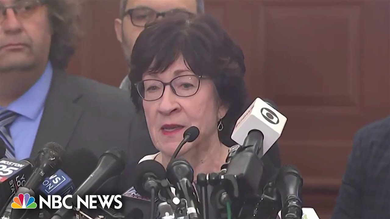 Sen. Susan Collins: ‘Today is a dark day for the state of Maine’