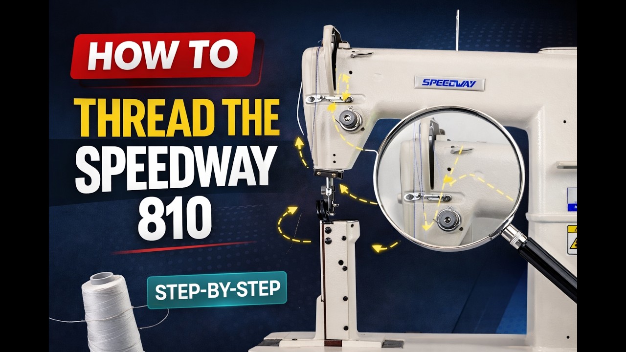 SPEEDWAY SW-810 Single Needle Post-bed Lockstitch Industrial