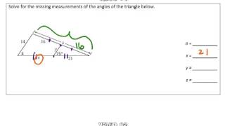 Properties of Midsegments of Triangles Video #1