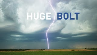 HUGE Lightning Bolt - it was LOUD!