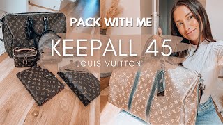 Louis Vuitton Keepall 45 | what fits?? is it worth it??