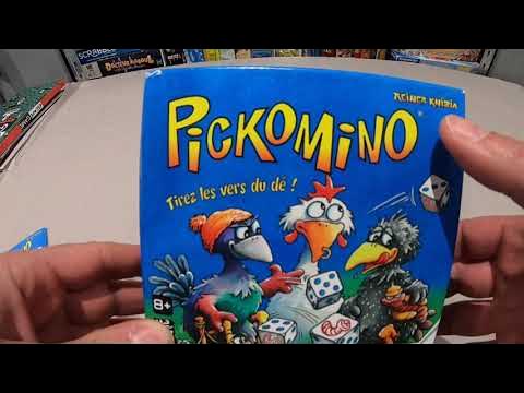 PICKOMINO - Comment jouer une partie avec règle du jeu en vidéo. de  l'auteur Reiner Knizia 