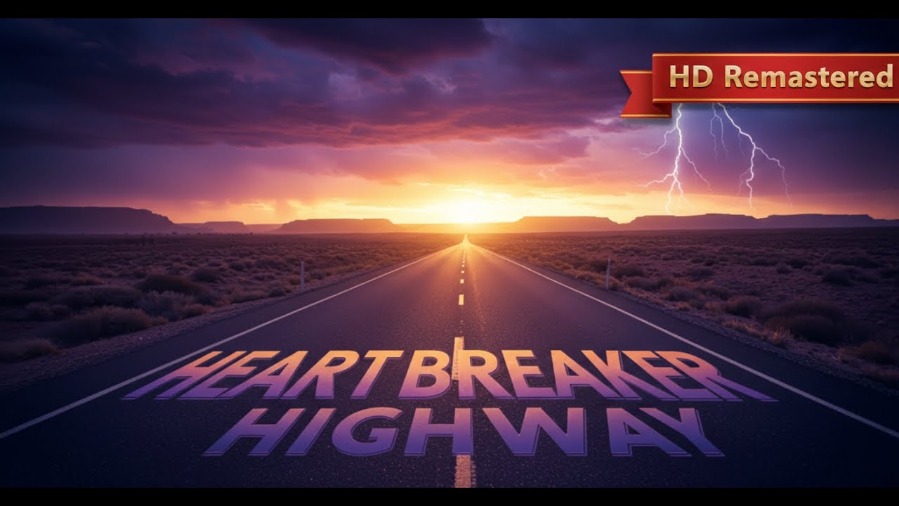Heartbreaker Highway HD REMASTERED | Ultimate Highway Rock Anthem | Back to the 80s Rock