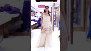 Download Lagu Party wear straight cut 3pc sharara | She Needs Saree World #shorts MP3