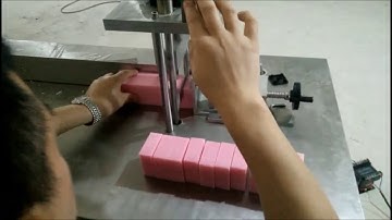 Semi Automatic Square Soap Cutting Machine