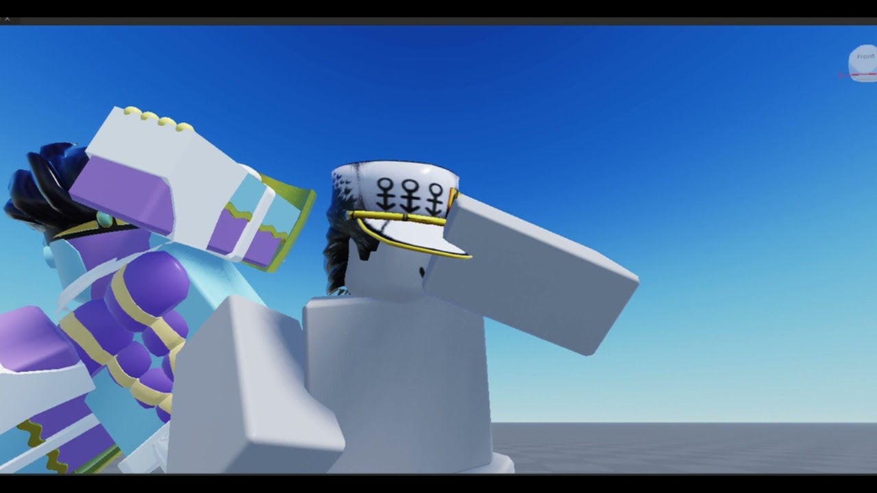 Star platinum the world Beatdowns kira (roblox animation) YouTube