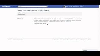 Do you know that people around the world can search for your facebook
profile using engines and easily land up on profile. by defaul...