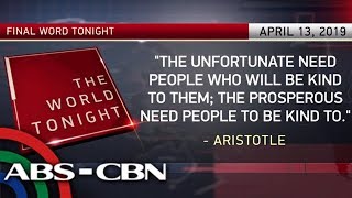Final Word - April 13, 2019 | ANC