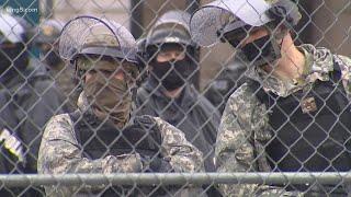 National Guard continues to provide security at the Capitol building in Olympia