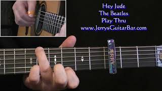 The Beatles Hey Jude | Guitar Play Thru