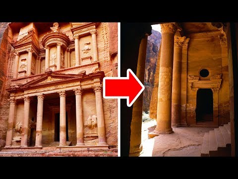 Vídeo: Os Misteriosos Templos De Petra Não Foram Esculpidos Nas Rochas. E Essas Não São Tecnologias De 