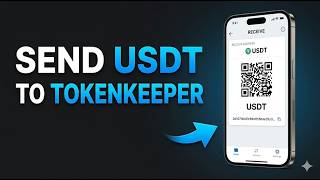How to Send USDT to Tokenkeeper Wallet | Transfer USDT to Tokenkeeper App | Tokenkeeper Wallet USDT screenshot 5