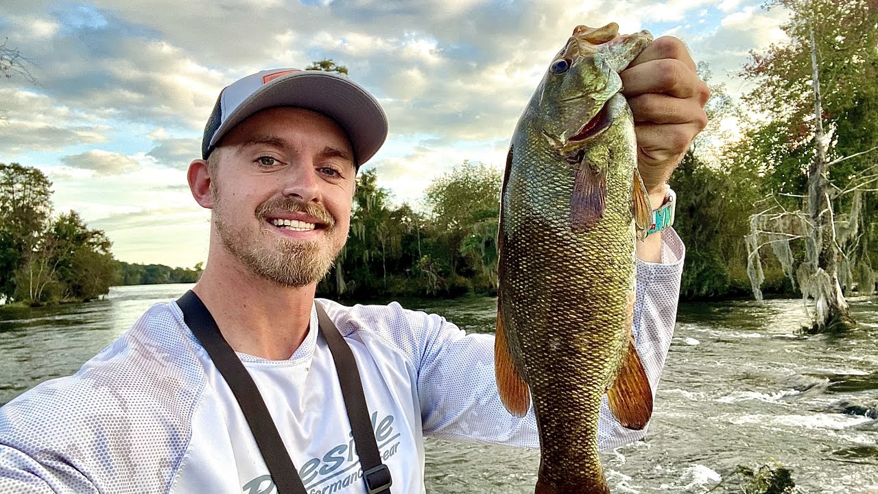 Kayak fishing GEORGIA River For SMALLMOUTH??? - YouTube