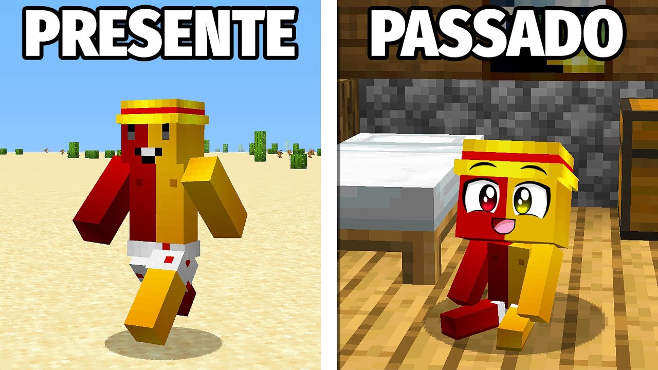 Quando Você Viaja no Tempo no Minecraft 