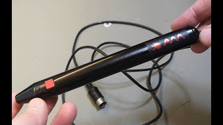 Light Pen CRT pointer AM brand name ? Teardown and test