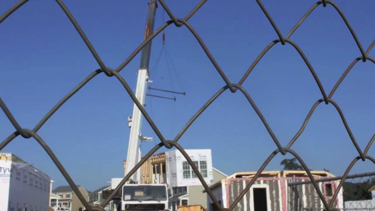 Modular House Building Time Lapse - YouTube