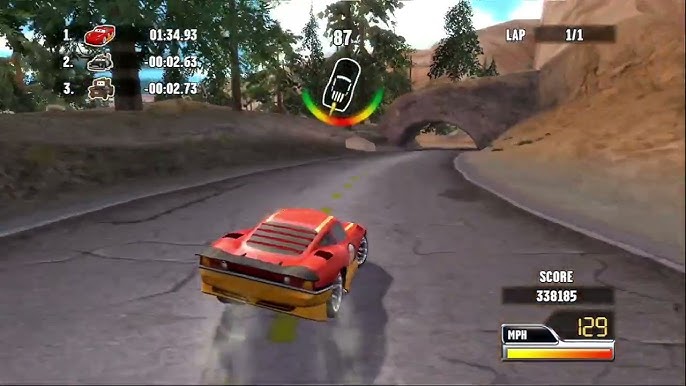 Joguei Cars Race o Rama do Wii no Android (rodou liso?) 