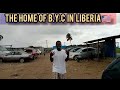 Inside the home of byc football club in liberia 
