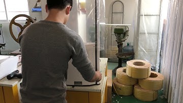 Final test and assembly of EAS anti-theft antenna (detector)