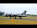 Avro Vulcan display at the Farnborough Air Show 2014