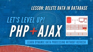 Delete Data in Database || Dynamic Data Processing || PHP and Ajax Tutorial