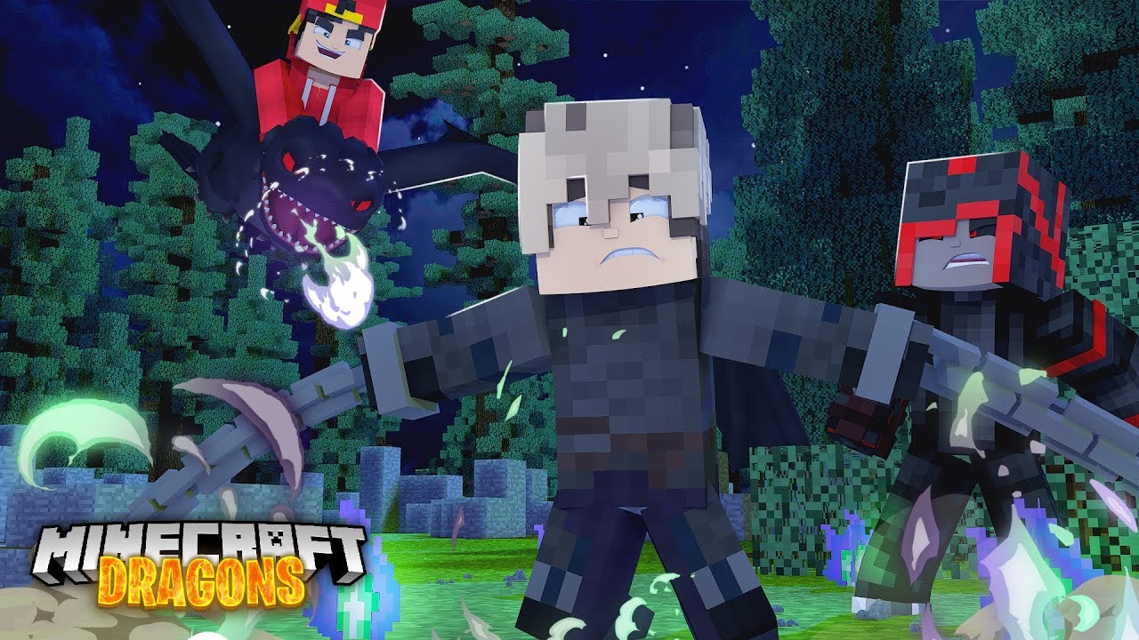 Minecraft DRAGONS - RESCUE MISSION!