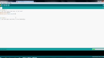 CZ3004 MDP Arduino hello world 2018 S2